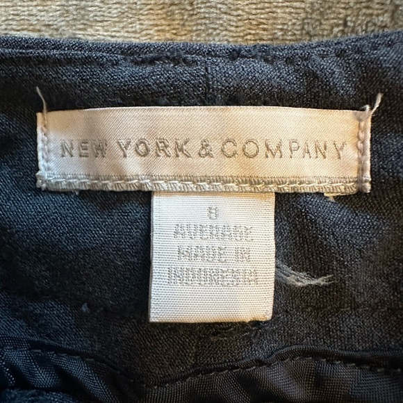 NY & Co Navy Dress Pants - Picture 2 of 2